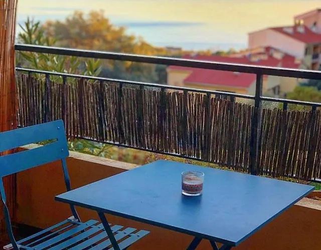 Magnifique T1 Bis Vue Route Des Sanguinaires شقة *